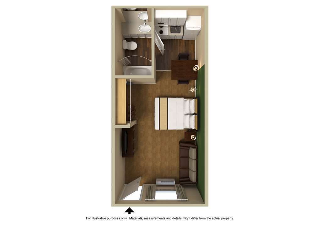 Extended Stay America - Houston - Med. Ctr. - Nrg Park - Fannin St. 部屋 写真